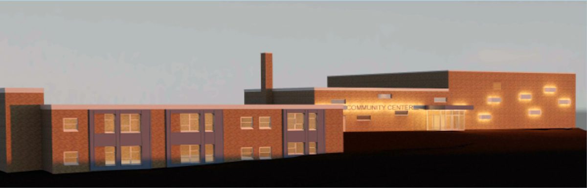Image of proposed new façade at Ladysmith Lindoo School Development 