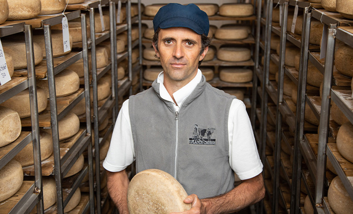 Andy Hatch of Uplands Cheese