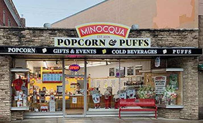 Minocqua Popcorn & Puffs storefront