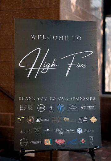Green Bay’s Broadway District sponsor High Five, an exclusive rooftop dining experience. 