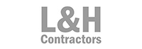 L&H contractors logo
