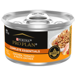 Picture of a can of Purina Pro Plan cat food.