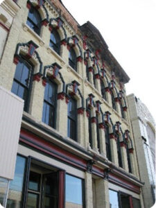 Building in downtown Fond du Lac