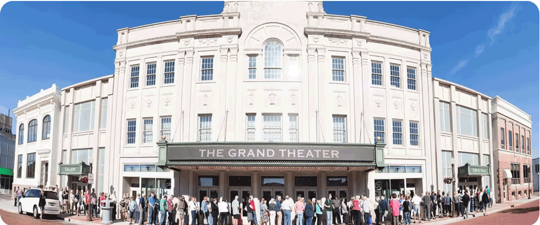 Grand theater in Wausau, WI