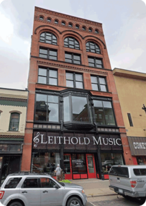 Image of Leithold Music in downtown La Crosse