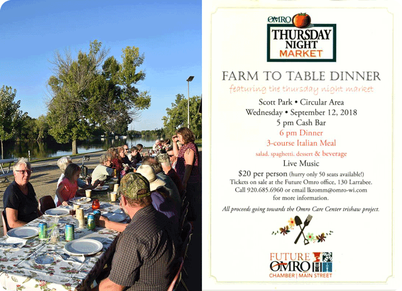 Farm to Table Dinner – Future Omro