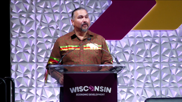 Chairman Tehassi Hill speaks about the economic impact of the Oneida nation.