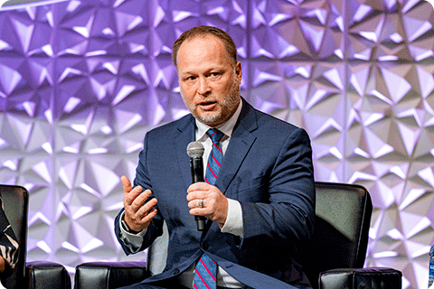 Wally Leipert, superintendent of the Gilman School District