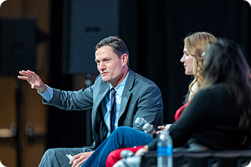 Sam Rikkers at the 2025 Wisconsin Economic Summit.