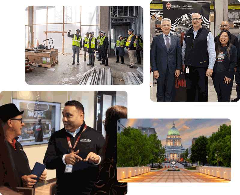 Staff Directory images Collage of photos featuring WEDC staff and leadership.