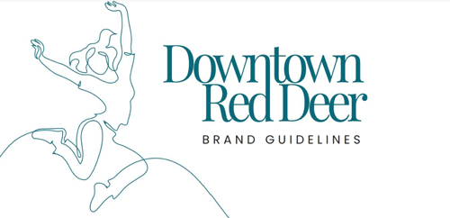 Downtown Red Deer branding guidelines