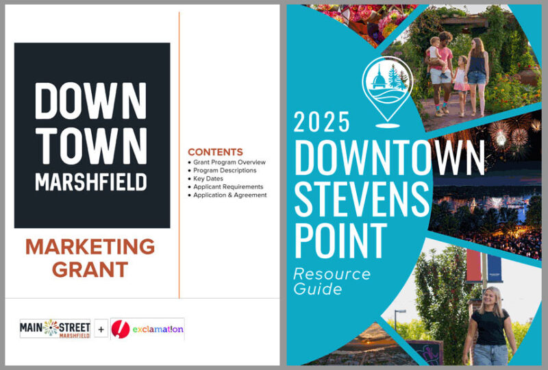 Examples of two resource guides.