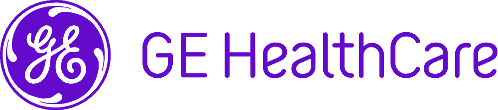 GE Healthcare logo.