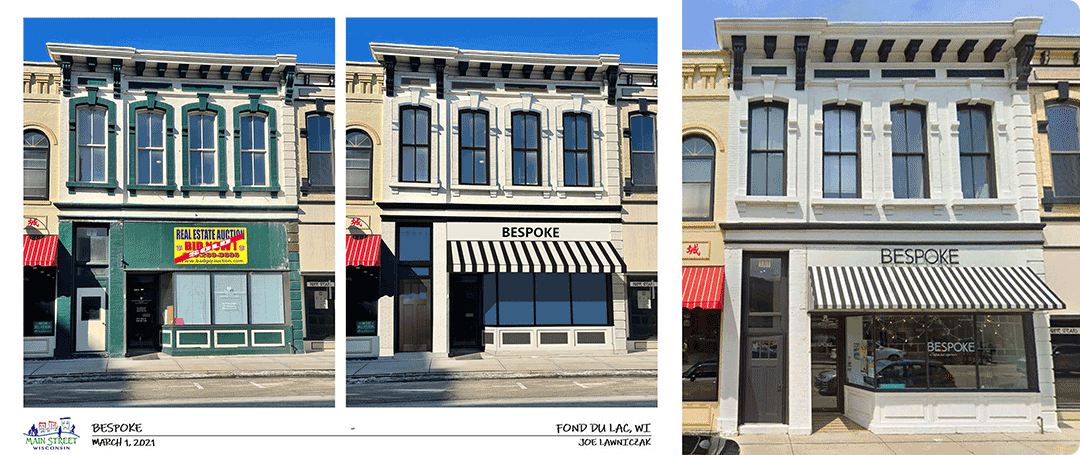 Color scheme for a salon in Fond du Lac.