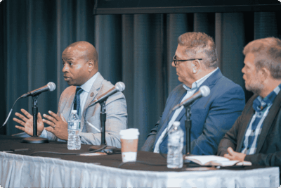 Milwaukee Mayor Cavalier Johnson at the 2026 Wisconsin Economic Summit
